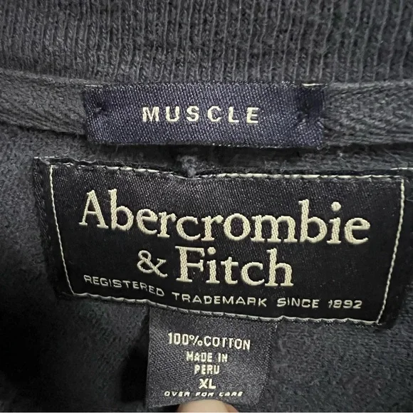 Abercrombie & Fitch Rugby Vintage Muscle Fit Shirt